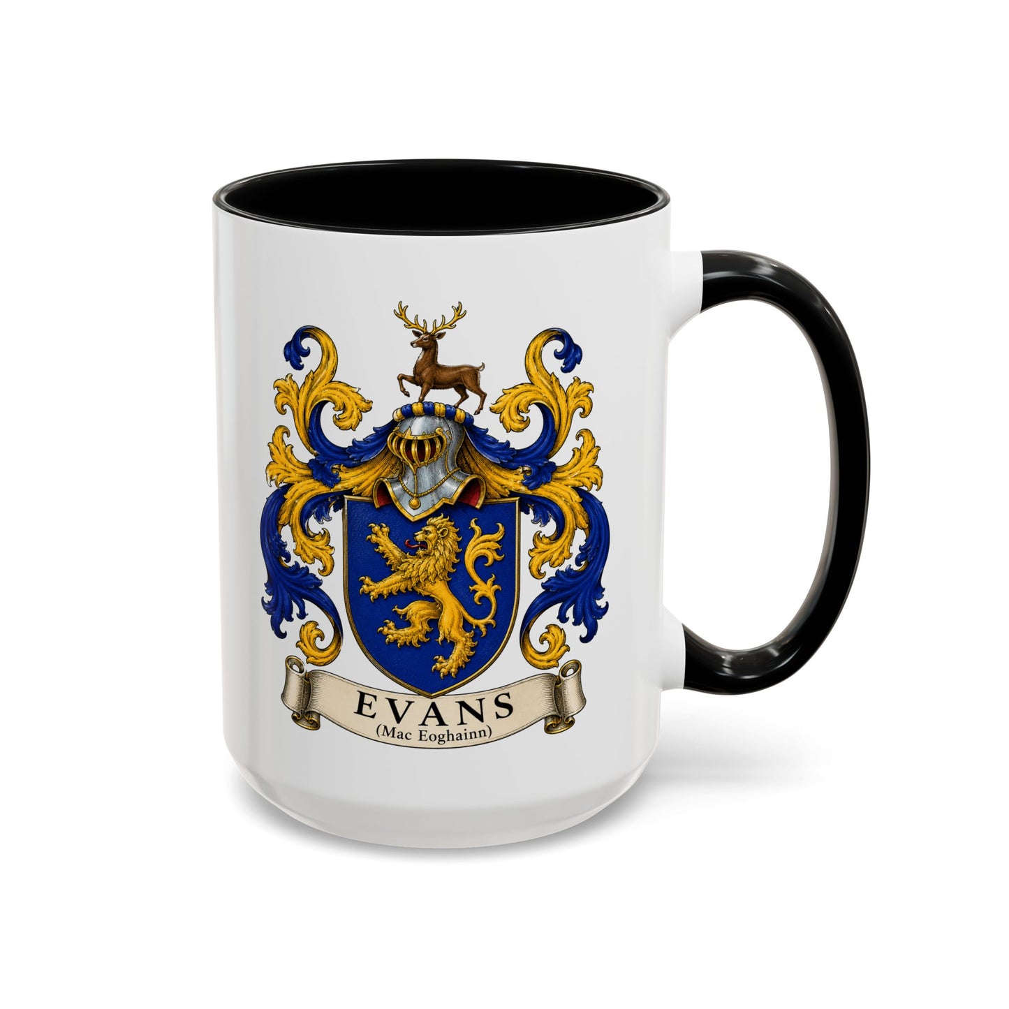 Evans - Family Crest Coffee Mug