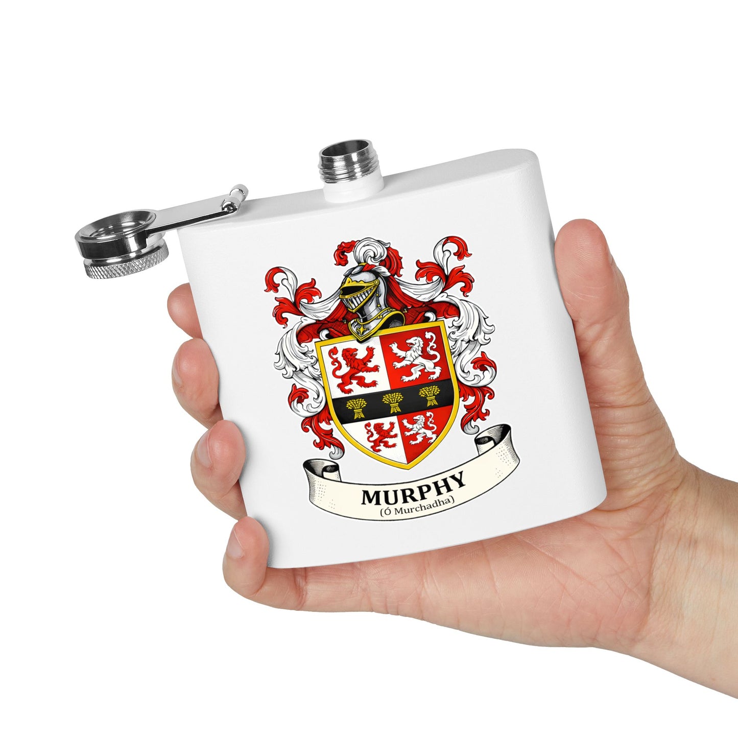 Murphy - Family Crest Flask