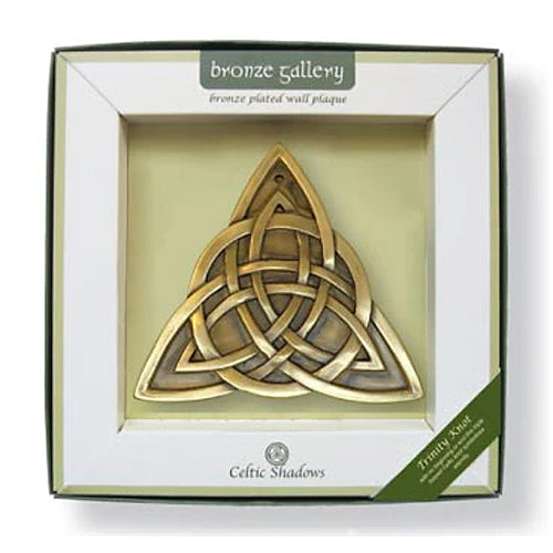 Triquetra Wall Plaque - Bronze