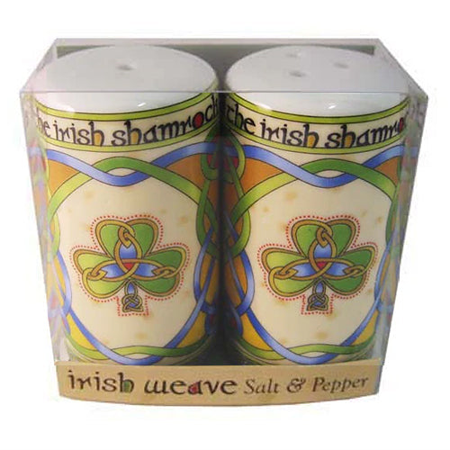 Irish Shamrock Salt & Pepper