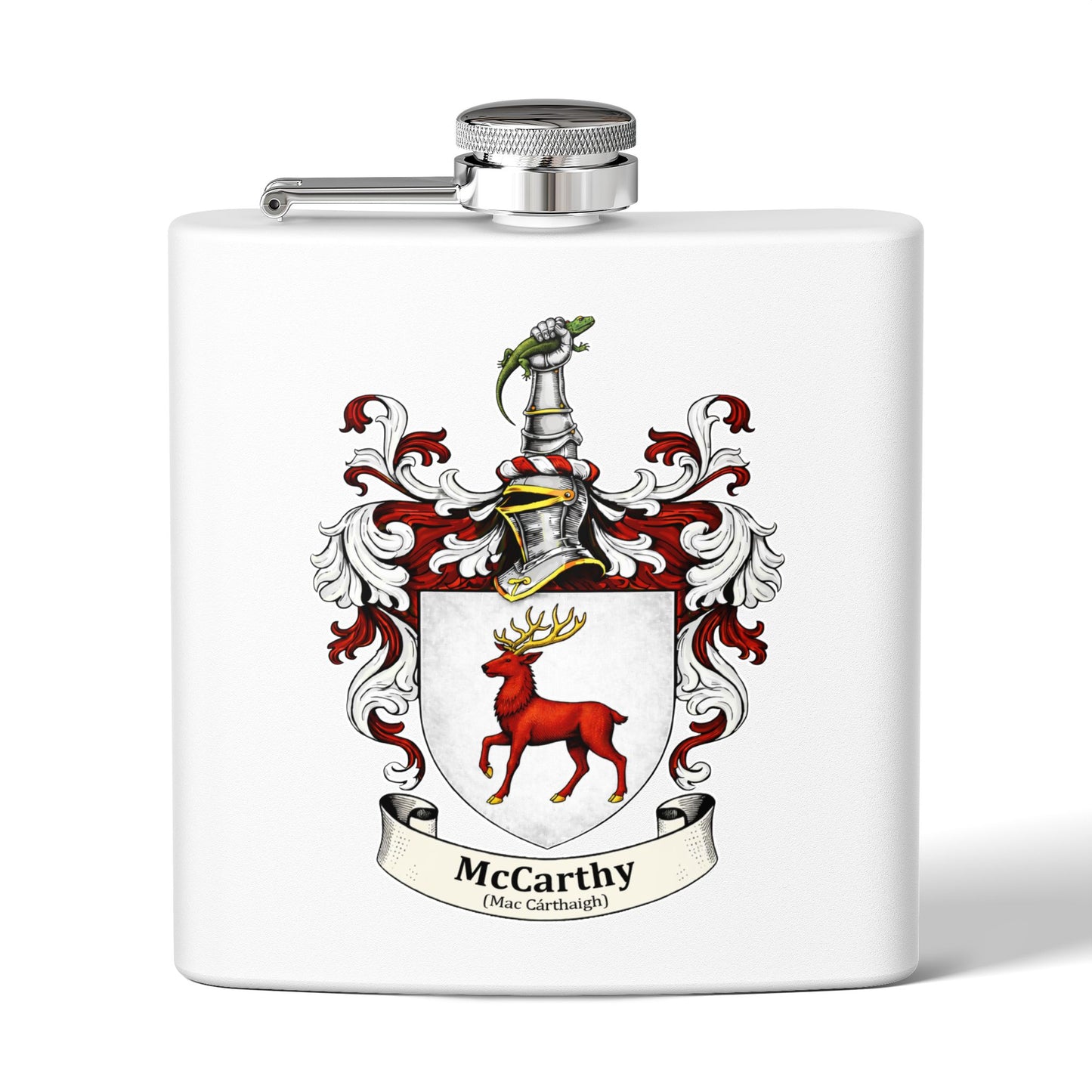 McCarthy - Family Crest Flask