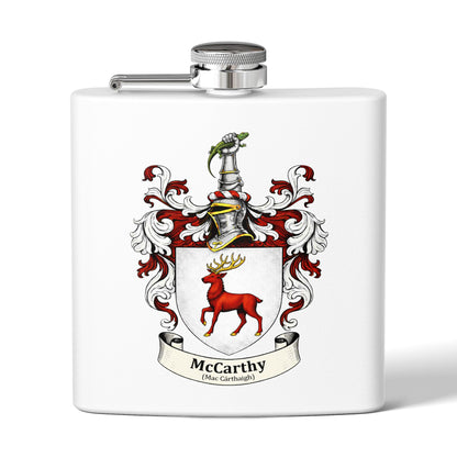 McCarthy - Family Crest Flask