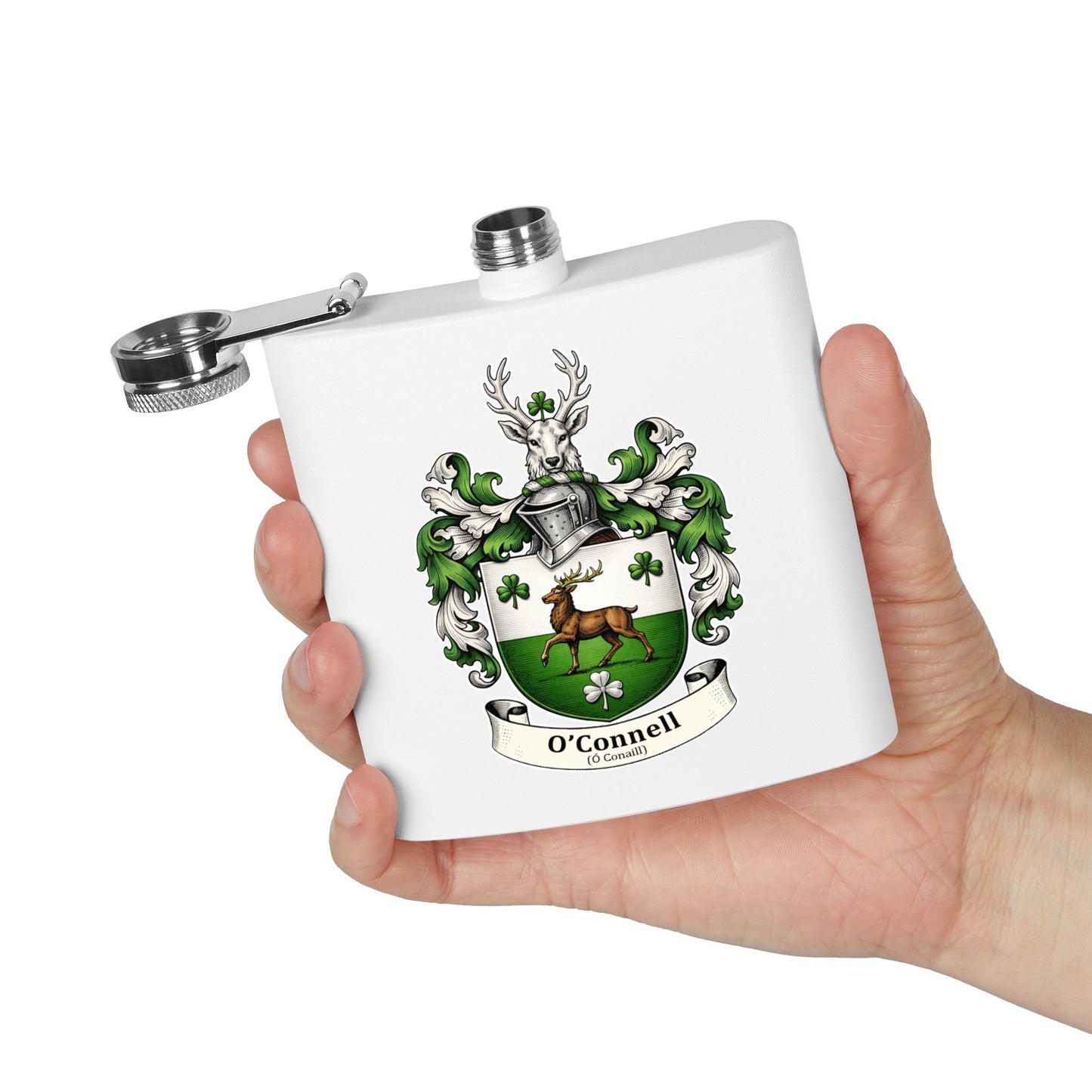 O'Connell - Family Crest Flask