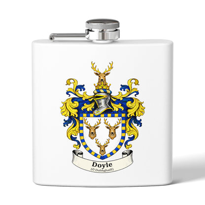 Doyle - Family Crest Flask
