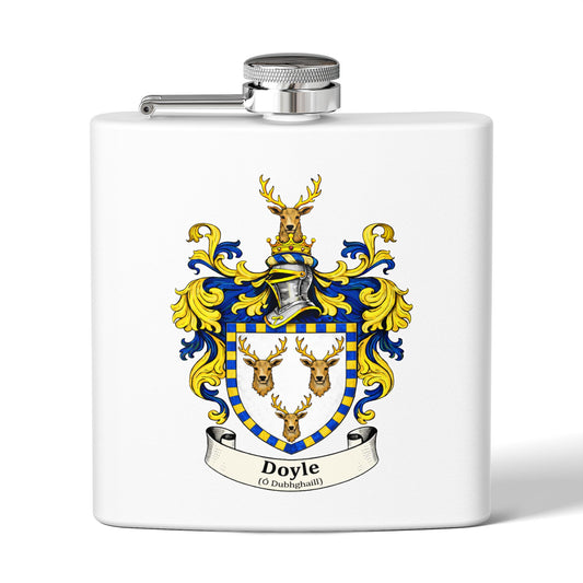 Doyle - Family Crest Flask