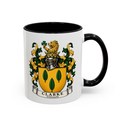 Clarke - Family Crest Coffee Mug