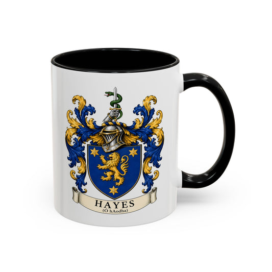 Hayes - Family Crest Coffee Mug