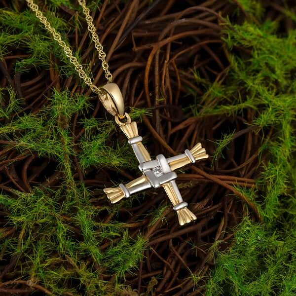 St. Brigid store Cross Necklace