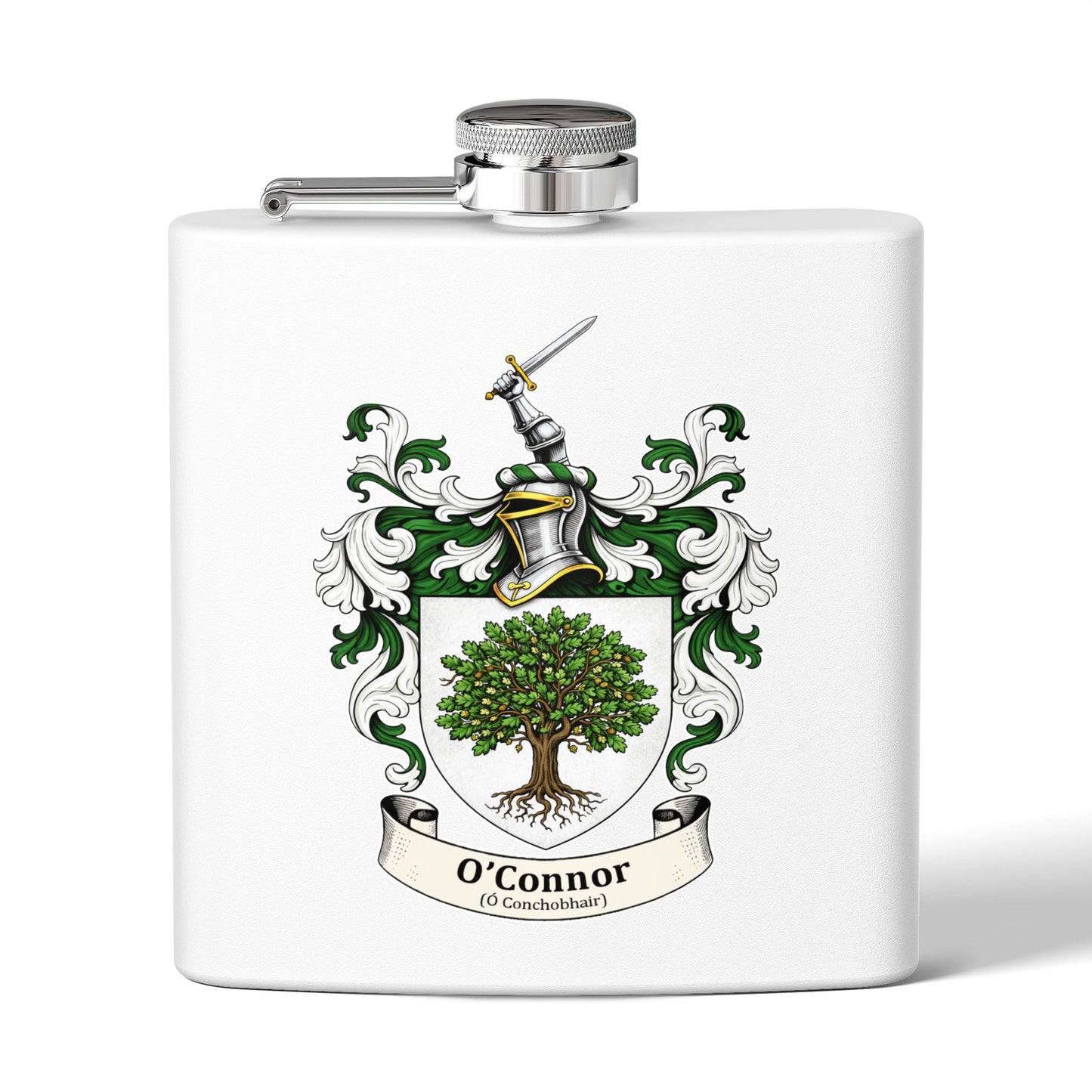 O'Connor - Family Crest Flask
