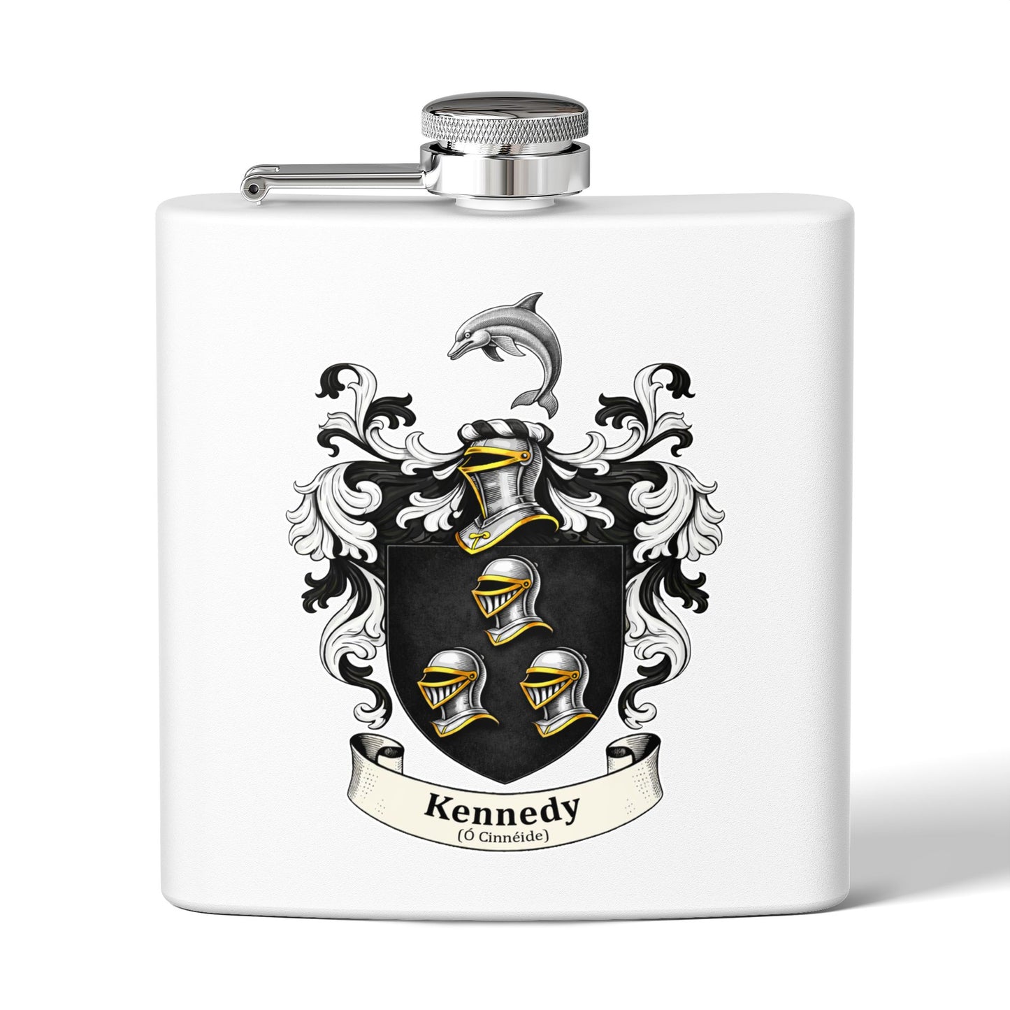 Kennedy - Family Crest Flask