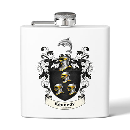 Kennedy - Family Crest Flask