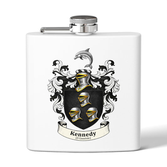 Kennedy - Family Crest Flask