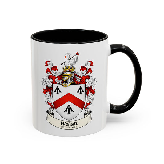 Walsh - Family Crest Coffee Mug