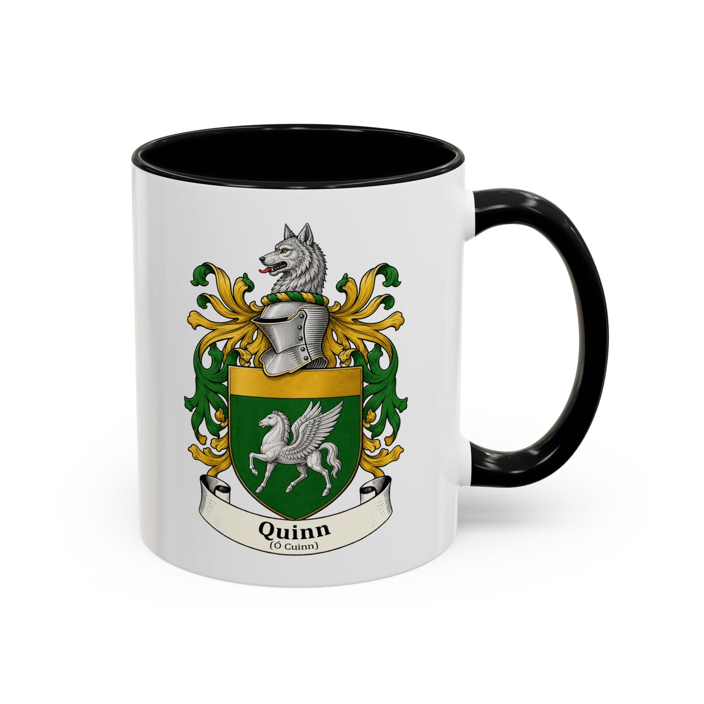 Quinn - Family Crest Coffee Mug