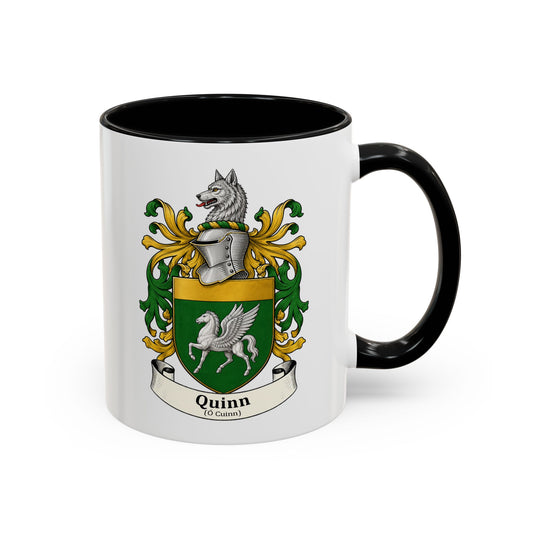 Quinn - Family Crest Coffee Mug