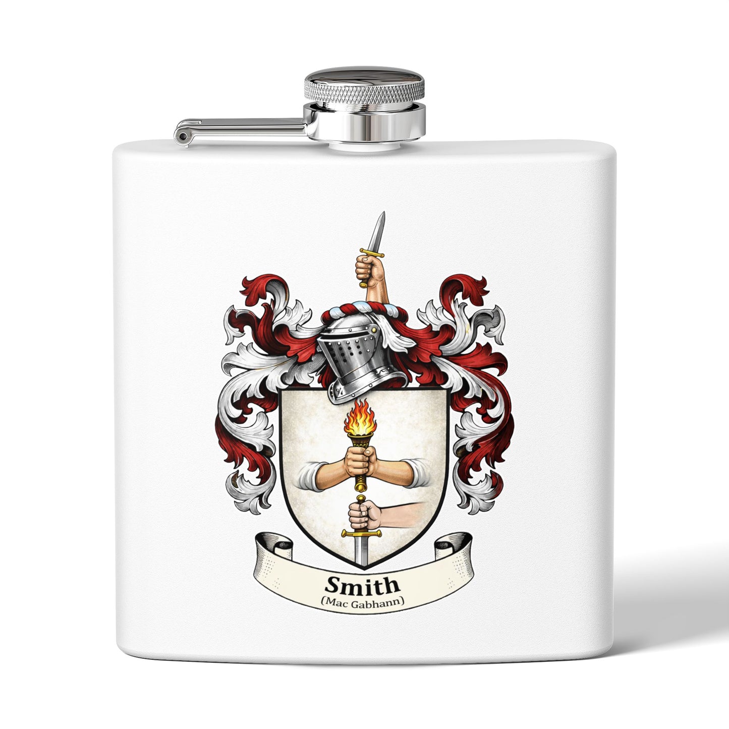 Smith - Family Crest Flask