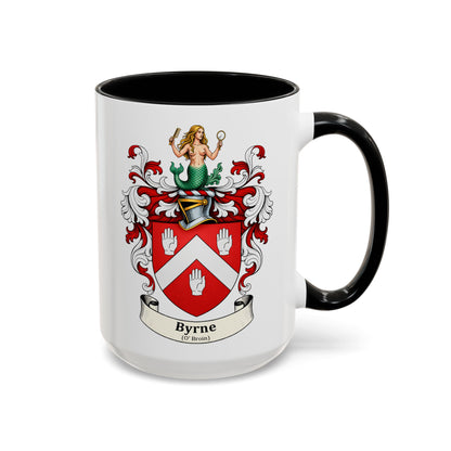Byrne - Family Crest Coffee Mug