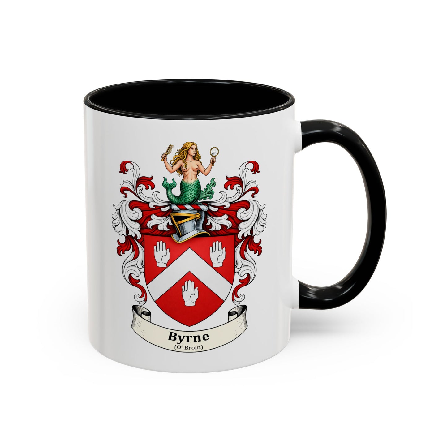 Byrne - Family Crest Coffee Mug