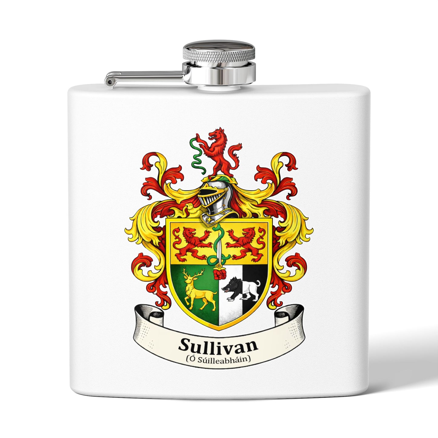 Sullivan - Family Crest Flask