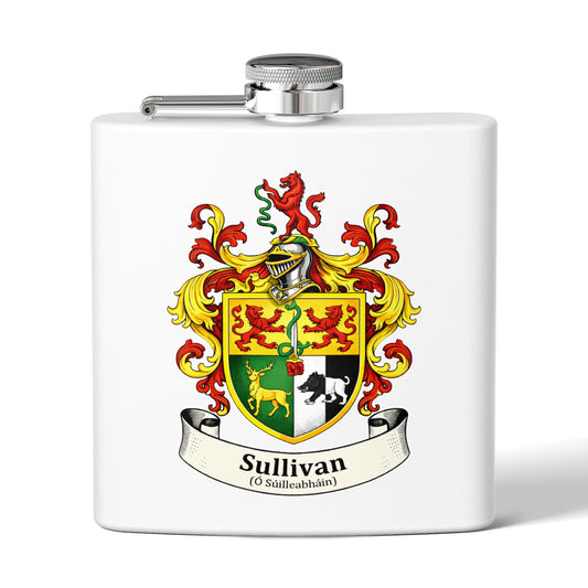 Sullivan - Family Crest Flask