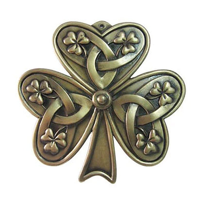 Shamrock Wall Plaque - Bronze