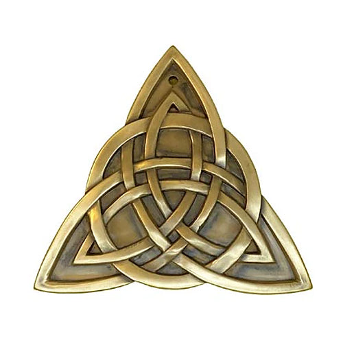 Triquetra Wall Plaque - Bronze