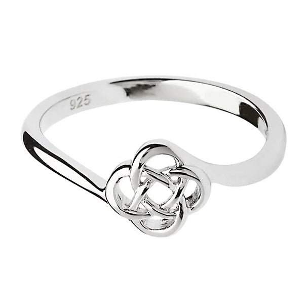 Small Celtic Knot Ring - Sterling Silver