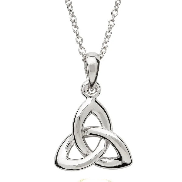 Sterling Silver Trinity Knot Necklace