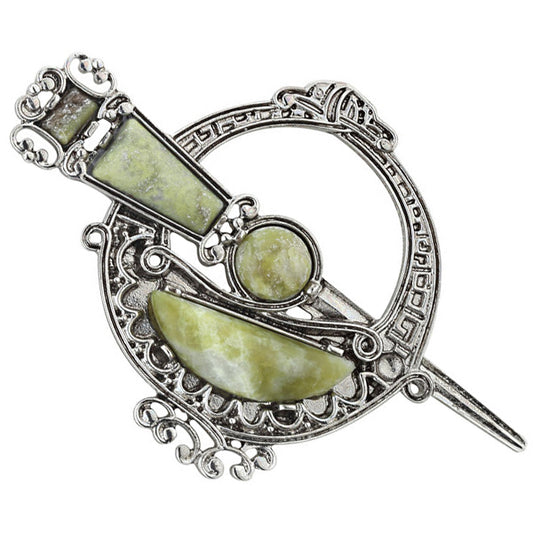 Celtic Tara Brooch - Marble