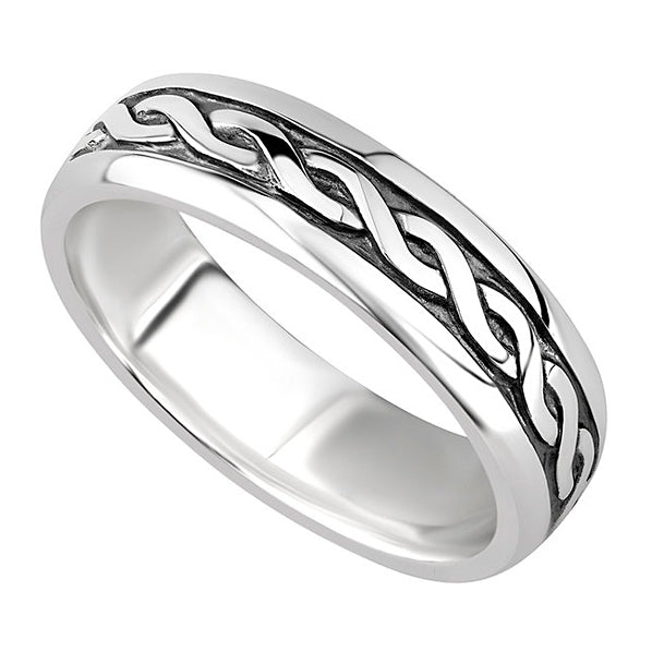 Thin Knot Ring - Sterling Silver